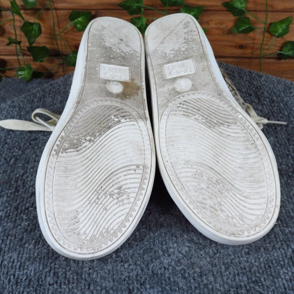 Time and Tru‎ WMTT20AM601 Womens Fashion Sneaker Size 9 Metallic Snakeskin Print
